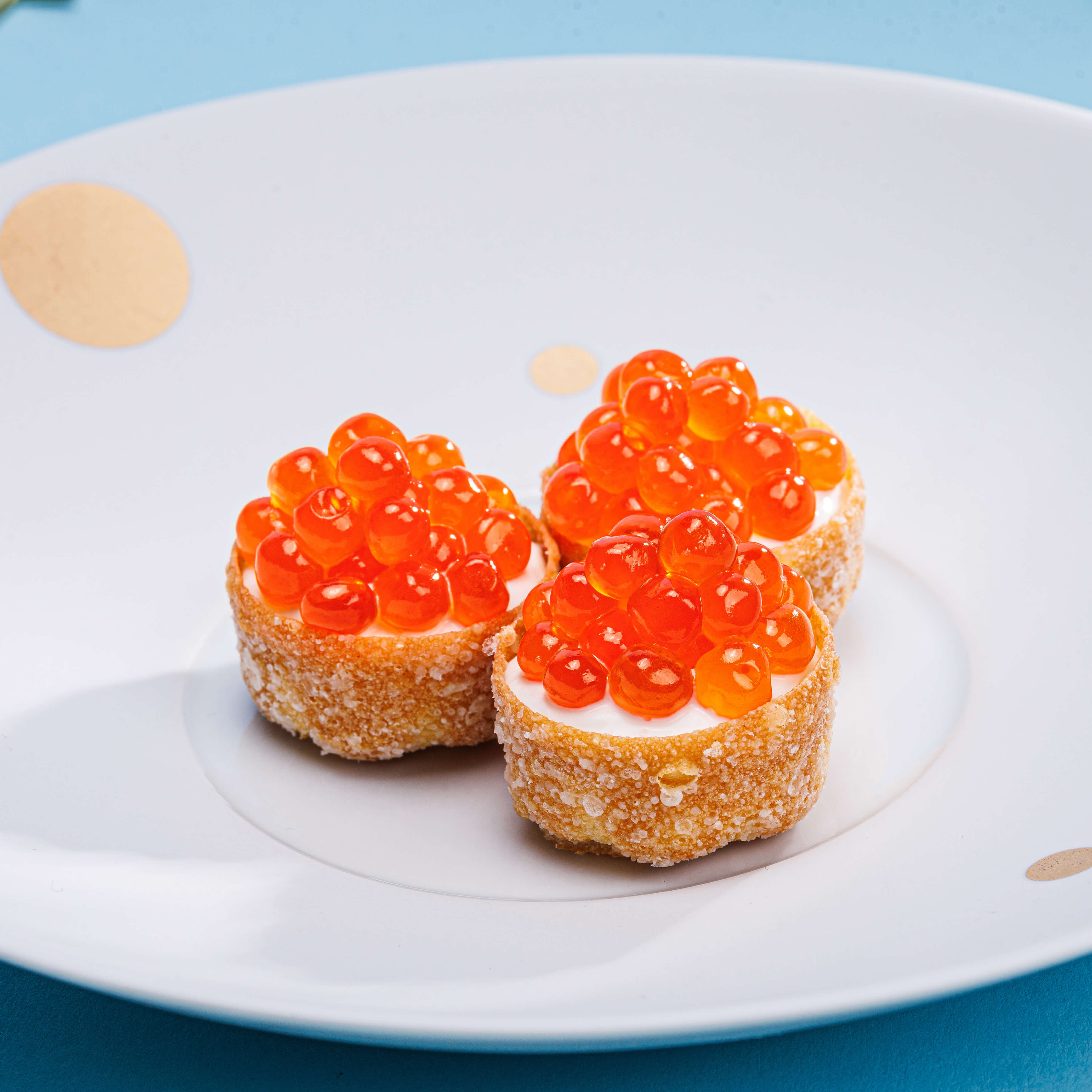 Caviar de Salmón Rosado, 6 + 1 x 500g
