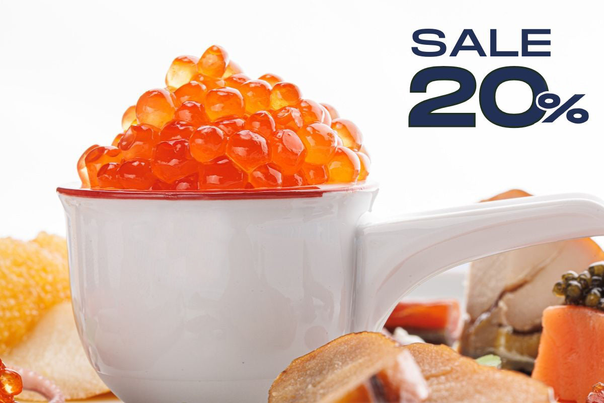 20% off caviar