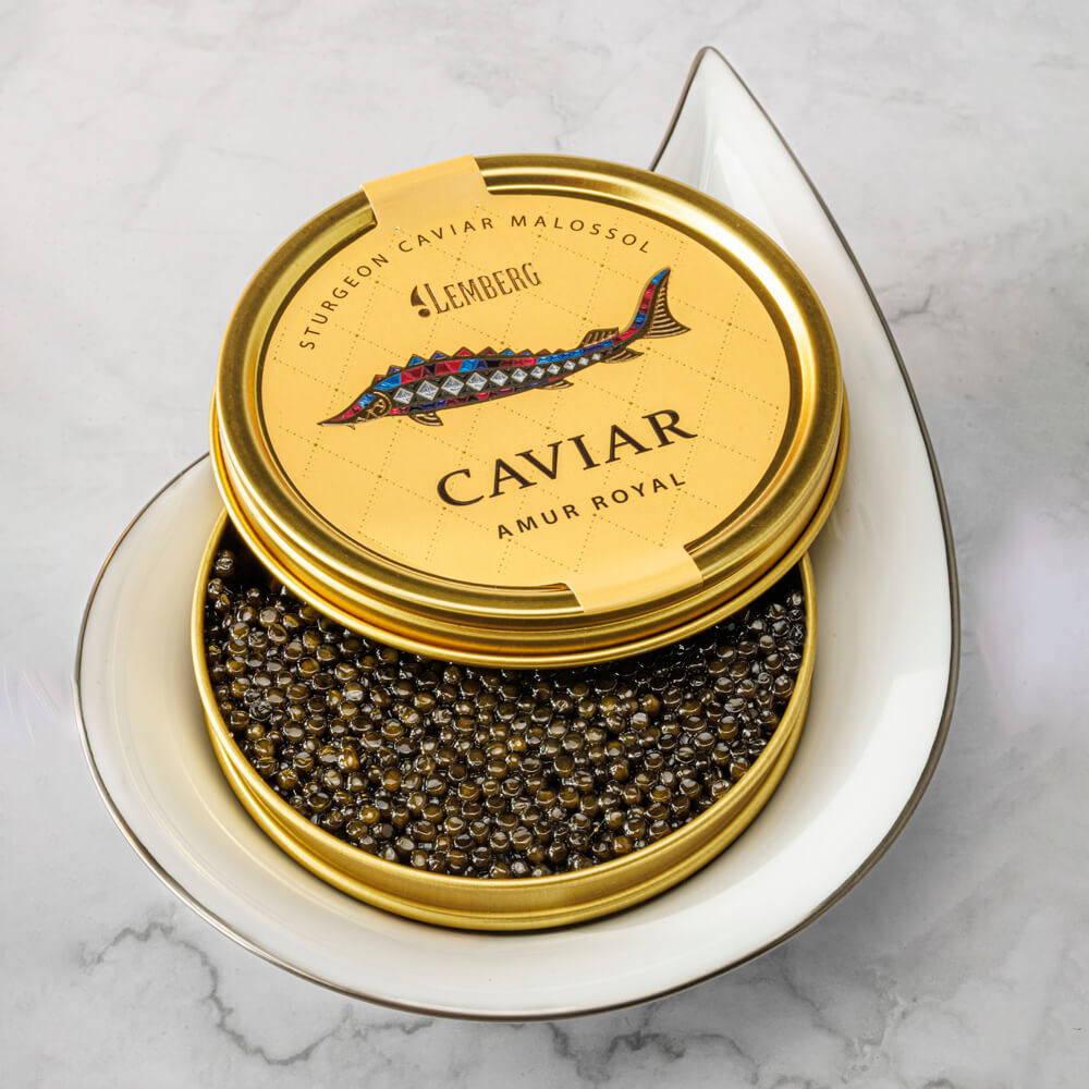Amur Royal Sturgeon Caviar 5+1 x 50g