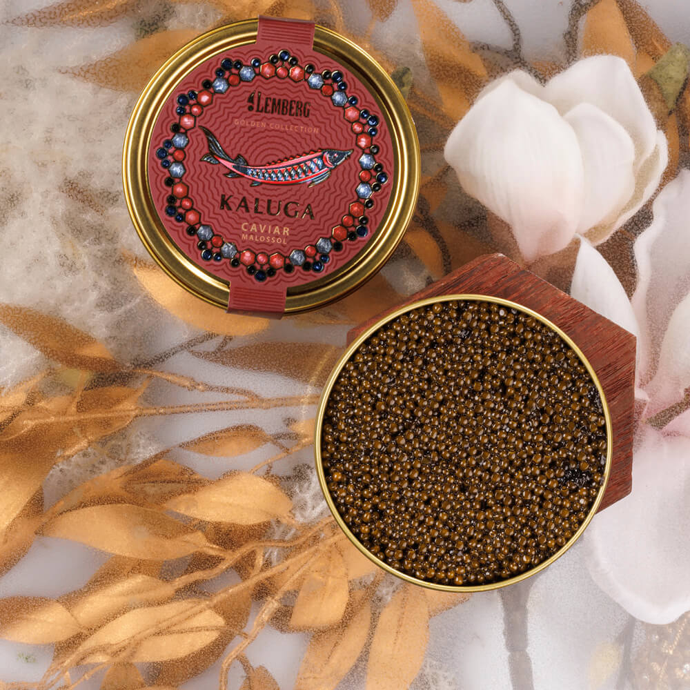 Sturgeon Caviar KALUGA, 100g