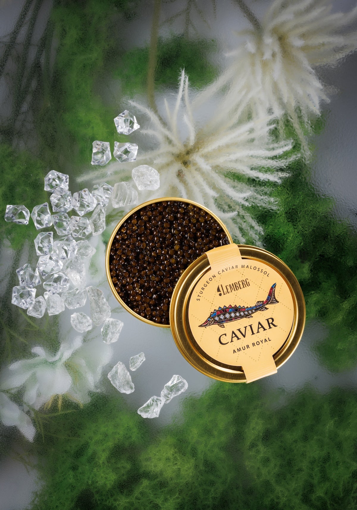 Caviar de Esturión Amur Royal, 2+1 x 100 g