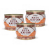 Caviar de salmón chum, 3 x 400 g